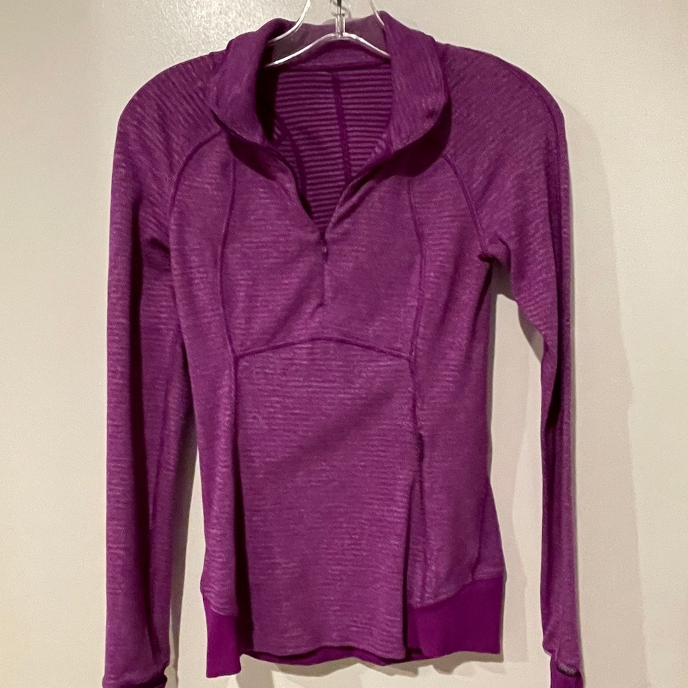 Lululemon Purple 1/2 Zip